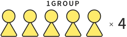 1GROUP×4